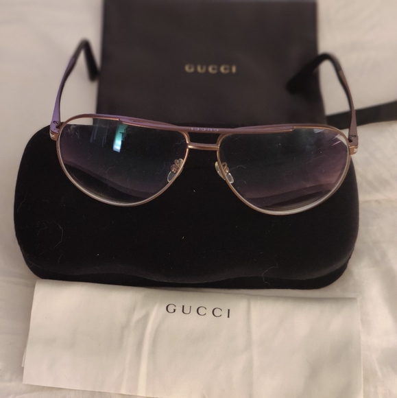 Gucci aviator eyeglasses - Picture 1 of 5